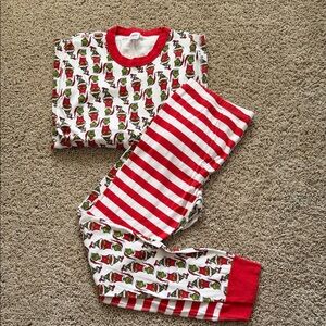 Adult Large Hanna Andersson Grinch Pajamas